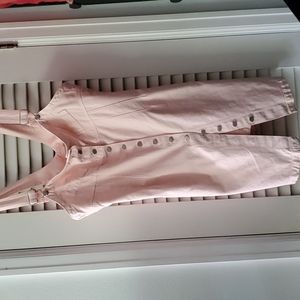 Vintage Victorias Secret 90s Heavy Denim Overalls Dress Moda International Y2K